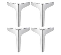 Wdbild Gambe ad alta resistenza della mobilia del metallo 4pcs con resistenza della corrosione Gambe moderne della mobilia del metallo per i gabinetti & sofà sostituzione