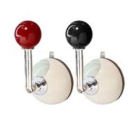 Wdbild Gancio da parete girevole rimovibile impermeabile per affittuari cucina bagno armadio soluzione organizzativa organizer rimovibile