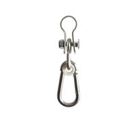 Wdbild Gancio rotondo in metallo per altalena gancio rotondo per altalene esterne Facile installazione Hanger Hardware per adulti Bambini Swing Hardware