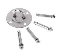 Wdbild Heavy Duty Amaca Appeso Pad Eye Piastre Gancio di graffetta Yoga Soffitto Ganci Gancio Per Sedia A Swing Amaca Appeso Amaca Cinghie di sospensione Fibbie Hardware Ganci Interni Albero