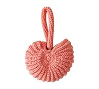 Wdbild Hoboes Borse per donne ragazze conchiglie intrecciate a mano pochette borse borse toted borse da sera da donna borse con manico superiore borse regali conchiglie tessute a mano, C, One Size