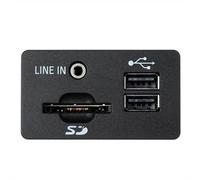 Wdbild Incavo di USB delle parti di riparazione dell'automobile della porta USB del porto con il lettore di schede per gli accessori automobilistici di TRAN