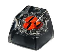 Wdbild Keycap dell'occhio del fumetto dell'epossidico della resina traslucida fatta a mano Keycap unico per la personalizzazione della tastiera meccanica Keycaps in resina leggera