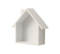 Wdbild Le piccole case scaffale dei materiali di legno degli organizzatori dello scaffale di stoccaggio funzionale hanno fissato al muro i disegni per uso domestico degli adulti