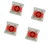 Wdbild Le tastiere di gioco silenziose 3Pin commutano l'installazione facile per i commutatori di basso profilo delle tastiere meccaniche GK61 GK87