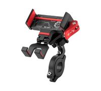 Wdbild Leghe di alluminio Bike Phone Stand Biciclette Telefono Morsetti Scooter Clip Regolato Antiscivolo Ciclismo Staffe Enduring Scooter Clip