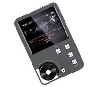 Wdbild Lettore MP3 portatile Dispositivo musicale senza perdita con decodifica DSD256 Display 320x240 Lunga durata della batteria in alluminio Costruire Lettore audiofili portatile