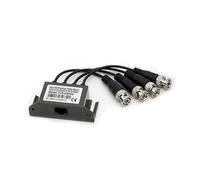 Wdbild L'installazione facile ha torto i ripetitori dei segnali del trasmettitore 4Port BNC per migliora il video trasmettitore di copertura CVBS BNC del CCTV
