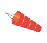 Wdbild Manica a vento riflettente Venti Calzino Fluorescente Venti Direzione Borsa Giardini Appeso Segnavento Outdoor Windsock