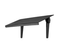 Wdbild Mensole multifunzionali per televisori e convertitori cremagliera regolabile ripiani superiori per computer da ufficio monitor stand vari ripiani per lo schermo