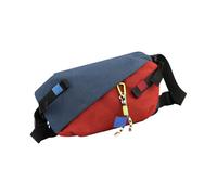 Wdbild Messager Bag Casual Spalla Crossbody Borse Con Cinghia Regolabile Multi Tasca Sacchi Alla Moda Hoboes Borse Donne Uomini Imbracature Crossbody, Blu e rosso., One Size