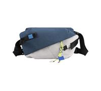 Wdbild Messager Bag Casual Spalla Crossbody Borse Con Cinghia Regolabile Multi Tasca Sacchi Alla Moda Hoboes Borse Donne Uomini Imbracature Crossbody, Blu e grigio, One Size