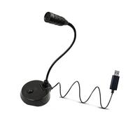 Wdbild Microfono da conferenza USB/3,5 mm/Tipo C Connettività Touch Mute Commutazione Cancellazione del rumore Desktop Professionale Riunioni Desktop Conferenza Microfono