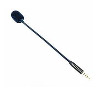 Wdbild Microfono staccabile da 3,5 mm per cuffie da gioco semplificato per cuffie microfono uditivo ad alta sensibilità