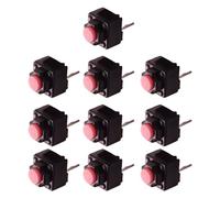 Wdbild Microinterruttori originali a 2 pin, 10 milioni di clic, vita microinterruttori 2/10 pezzi 6 x 6 x 7,2 mm, migliora tastiere da gioco