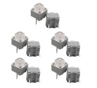 Wdbild Microinterruttori originali a 2 pin, 10 milioni di clic, vita microinterruttori 2/10 pezzi 6 x 6 x 7,2 mm, migliora tastiere da gioco