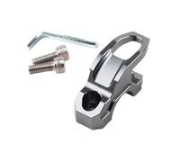 Wdbild Moto Manubrio Gancio Multifunzionale Moto Maniglia Grip Gancio Alluminio Bike Manubrio Hanger Set Per Riders Facile Installare Maniglia