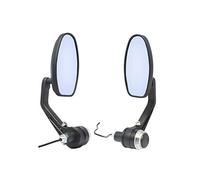 Wdbild Moto Scooter Manubrio Regolabile Retrovisore Retrovisore LED Girare Fuoristrada Riflettore 2x Manubrio End