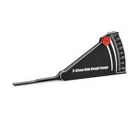 Wdbild Multiuso Outdoor Adventure Gear Robusto In Lega di Alluminio Altezza Gauge Per Camion Strada Regola Da 3mm A 42mm Strumento di Misura Ascensore Veicolo
