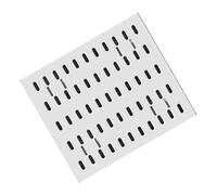 Wdbild Multiuso Pegboard Organizzatori Da Parete Pannello Per Stanza Multiuso Stanza Robusto Bagno Cucina Gioco Spazio Soluzione Nessun Trapano Pegboard Organizzatori Da Parete