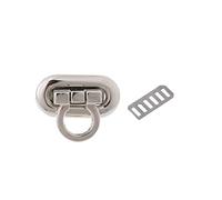 Wdbild Nuovo Metallo Chiusura Girare Twist Per Borsa Artigianale Borsa Borsa Hardware Borsa Hardware Per Fare, S, One Size