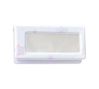 Wdbild Organizer compatto per carte fotografiche con slot multistrato e collezionista di carte leggero da viaggio per le donne impermeabile K Album, C, One Size