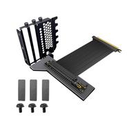 Wdbild PCI-E X16 Supporto per scheda grafica verticale Anti Interferenza Cavo di prolunga GPU Supporto per scheda video Montaggio scheda grafica