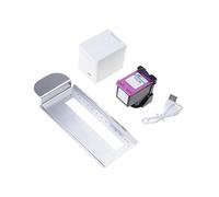 Wdbild Penna portatile per stampa alimentare USB C Stampante in miniatura ricaricabile Strumento leggero per dessert artistico Creazione di schiuma Stampante alimentare leggera