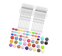 Wdbild Portachiavi colorato alla moda accessorio per auto case e moto omaggi accessori Giveaway Bead Charm