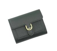 Wdbild Portafoglio, portafogli compatti per le donne a tre pieghe pochette moda PU borse in pelle signore porta carte di credito borsa soldi borse da viaggio, Verde, Taglia unica