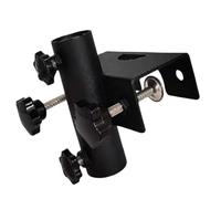 Wdbild Pratico supporto per ombrellone con morsetto per ombrellone per terrazze da giardino, per uso esterno, facile installazione