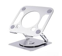 Wdbild Regolabile 360 ° Rotazione Laptop Stand Riser Con Cavità Design Per Dissipazione Del Calore Asta Regolazione Altezza 10kg Bear