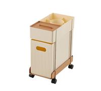 Wdbild Scaffale di stoccaggio del metallo snack libri organizzatori multifunzionale carrello di servizio 2 livelli carrello di utilità per cucina ufficio casa