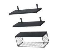 Wdbild Scaffali di stoccaggio del bagno di legno di economia di spazio sopra la decorazione robusta della casa della mensola