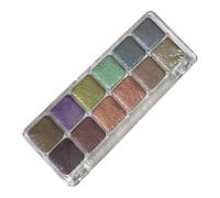 Wdbild Set di 12 colori ad acquerello perlato pigmento ad acquerello tinta unita per artisti Hobby pittore