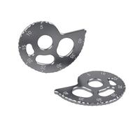 Wdbild Set di 2 regolatori per catena della bicicletta, facili da installare, resistenti alla ruggine, adatti per CRF150F, CRF230F, CRF250F, regolatore catena per ciclisti