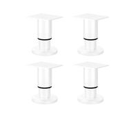 Wdbild Set di 4 gambe estensibili per mobili, regolabili in altezza, supporti multifunzione estensibili, per casa e ufficio, gambe resistenti