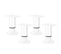 Wdbild Set di 4 gambe estensibili per mobili, regolabili in altezza, supporti multifunzione estensibili, per casa e ufficio, gambe resistenti