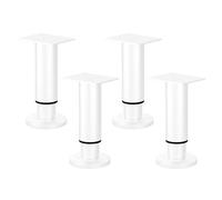 Wdbild Set di 4 gambe estensibili per mobili, regolabili in altezza, supporti multifunzione estensibili, per casa e ufficio, gambe resistenti