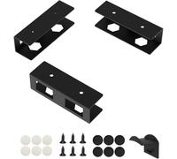 Wdbild Sotto la scrivania Laptop Storage Holder staffa di montaggio con vite risparmio di spazio sotto il tavolo Notebook Stand Hardware