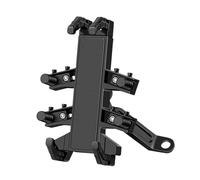 Wdbild Staffa regolabile per smartphone da moto con testa di rotazione a 360 per navigazione stabile Supporto per telefono Supporto per telefono Anti Shake Morsetto