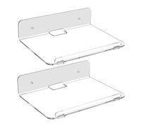Wdbild Supporto a parete Scaffale Display Case Acrilico Display Stand Clear Wall Shelf Storage Rack Stand Mensola Galleggiante Per Borsa Acrilico Floating Wall Frame