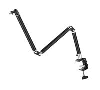 Wdbild Supporto da tavolo per tablet con morsetto in alluminio regolabile a 360 gradi per tablet