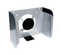 Wdbild Supporto in metallo durevole per piccoli computer desktop sotto la scrivania e dietro lo schermo soluzione di montaggio salvaspazio Home Office Stand