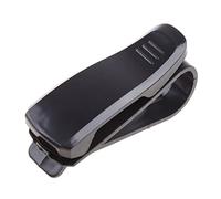 Wdbild Supporto per occhiali montato su veicolo Clip per occhiali da auto tipo S per riporre fazzoletti chiavi ricevute biglietti direttamente morsetto clip per occhiali da sole auto