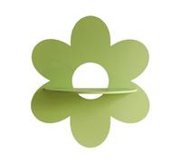 Wdbild Supporto per piante da parete, a forma di fiore, espositore in legno, mensole galleggianti, decorazioni da parete per la casa