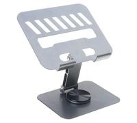 Wdbild Supporto per tablet, girevole a 360 gradi, pieghevole, regolabile, per viaggi e uso domestico, fino a 5 kg
