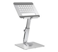 Wdbild Supporto per tablet in alluminio con rotazione a 360° con design pieghevole e altezze regolabili per telefoni e tablet
