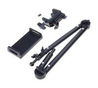 Wdbild Supporto per tablet regolabile pieghevole supporto per tablet con rotazione di 360 gradi per 4-12,9 pollici telefono cellulare tablet braccio regolabile morsetto supporto