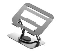 Wdbild Supporto per tablet Staffa per tablet regolabile Staffa per tablet Pieghevole 360 gradi Rotabile Desktop Laptop Staffa per laptop Dissipazione del calore Supporto per notebook
